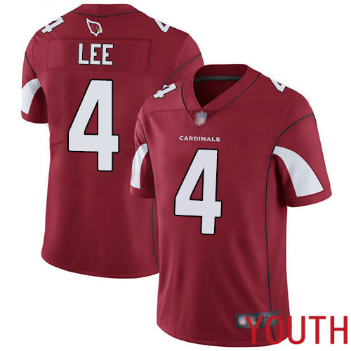 Arizona Cardinals Limited Red Youth Andy Lee Home Jersey NFL Football #4 Vapor Untouchable